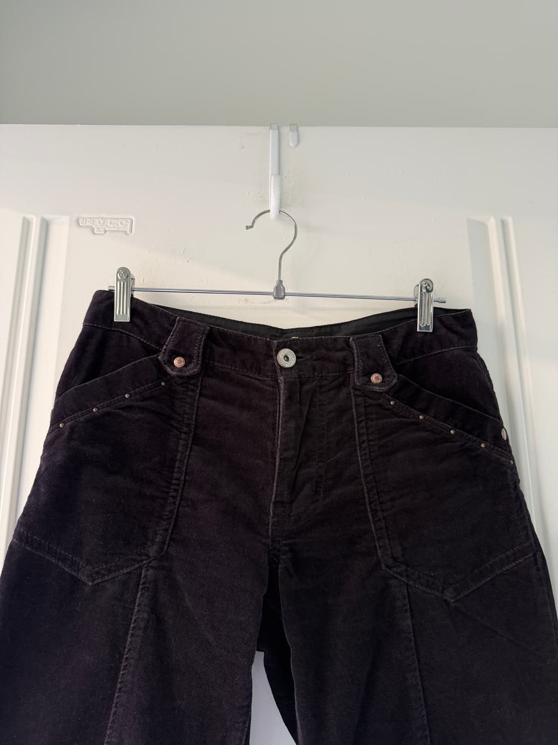 일본빈티지 Y2K 빈티지 크롭 와이드 팬츠 상품이미지7