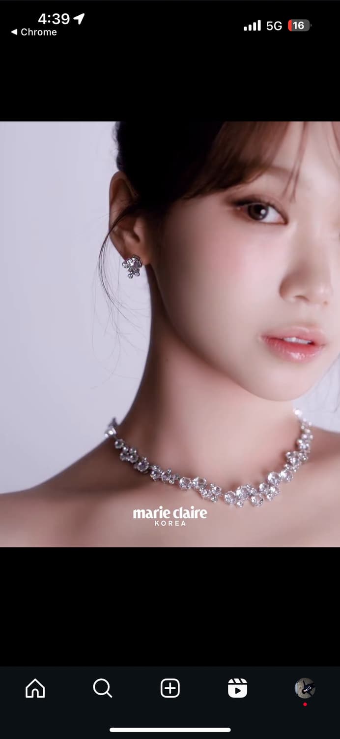 스와로브스키 김채원 귀걸이 상품이미지3