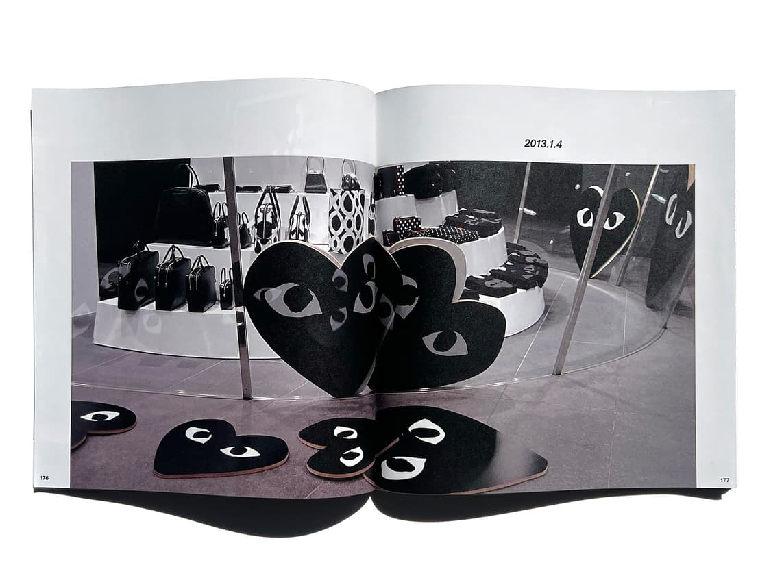 꼼데가르송 아오야마 스토어 비주얼 아트북 AD1989-2023 COMME 상품이미지7