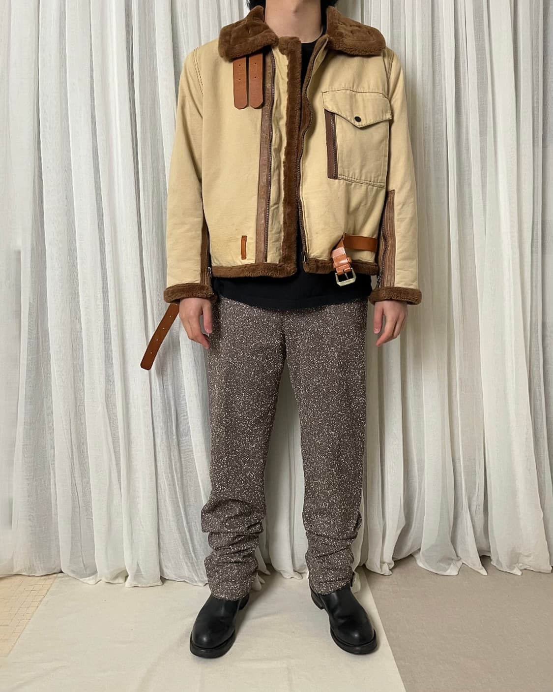 아비렉스 캔버스 b-3 플라이트 자켓 avirex 봄버 상품이미지8