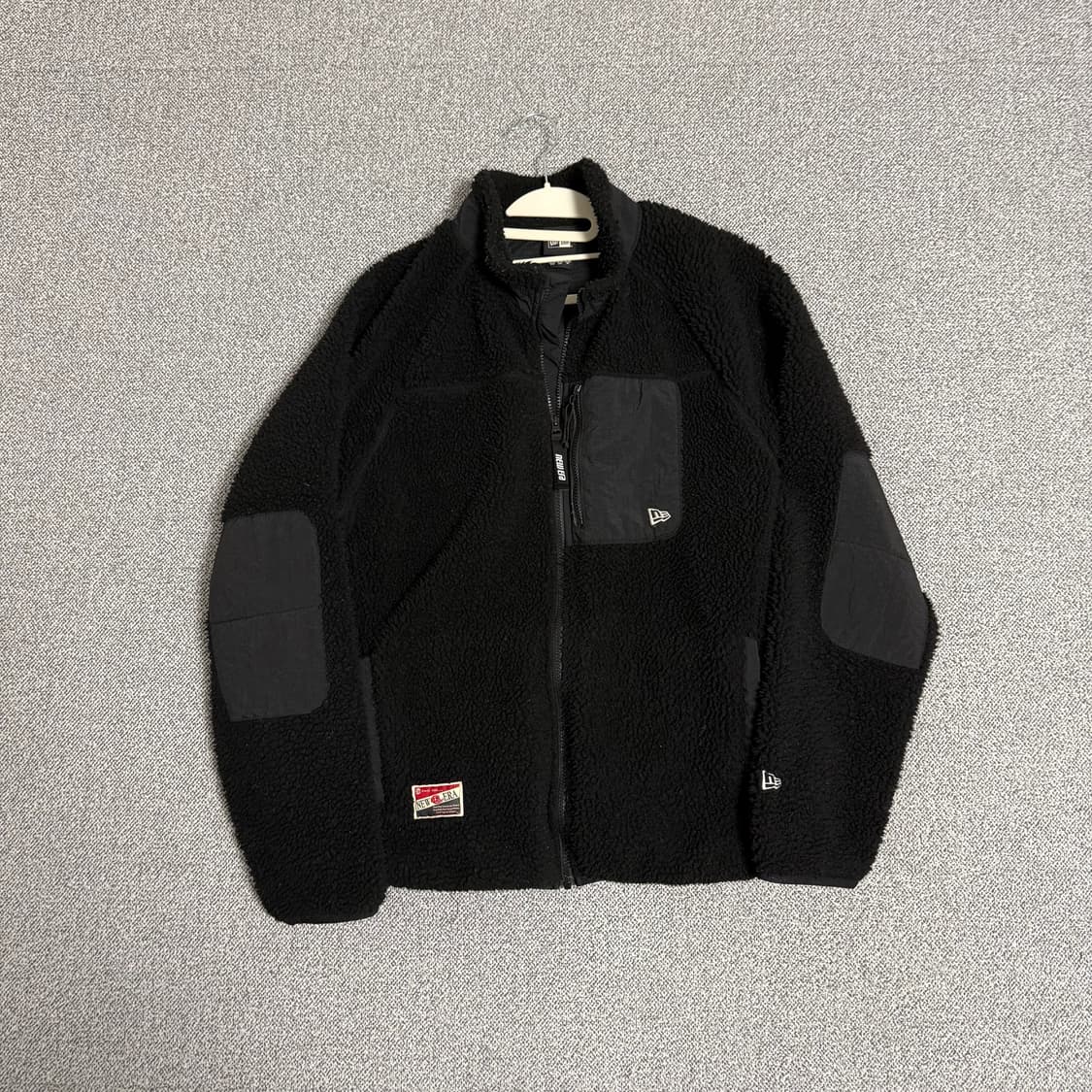 뉴에라 털후리스 뽀글이 블랙 110 상품이미지1