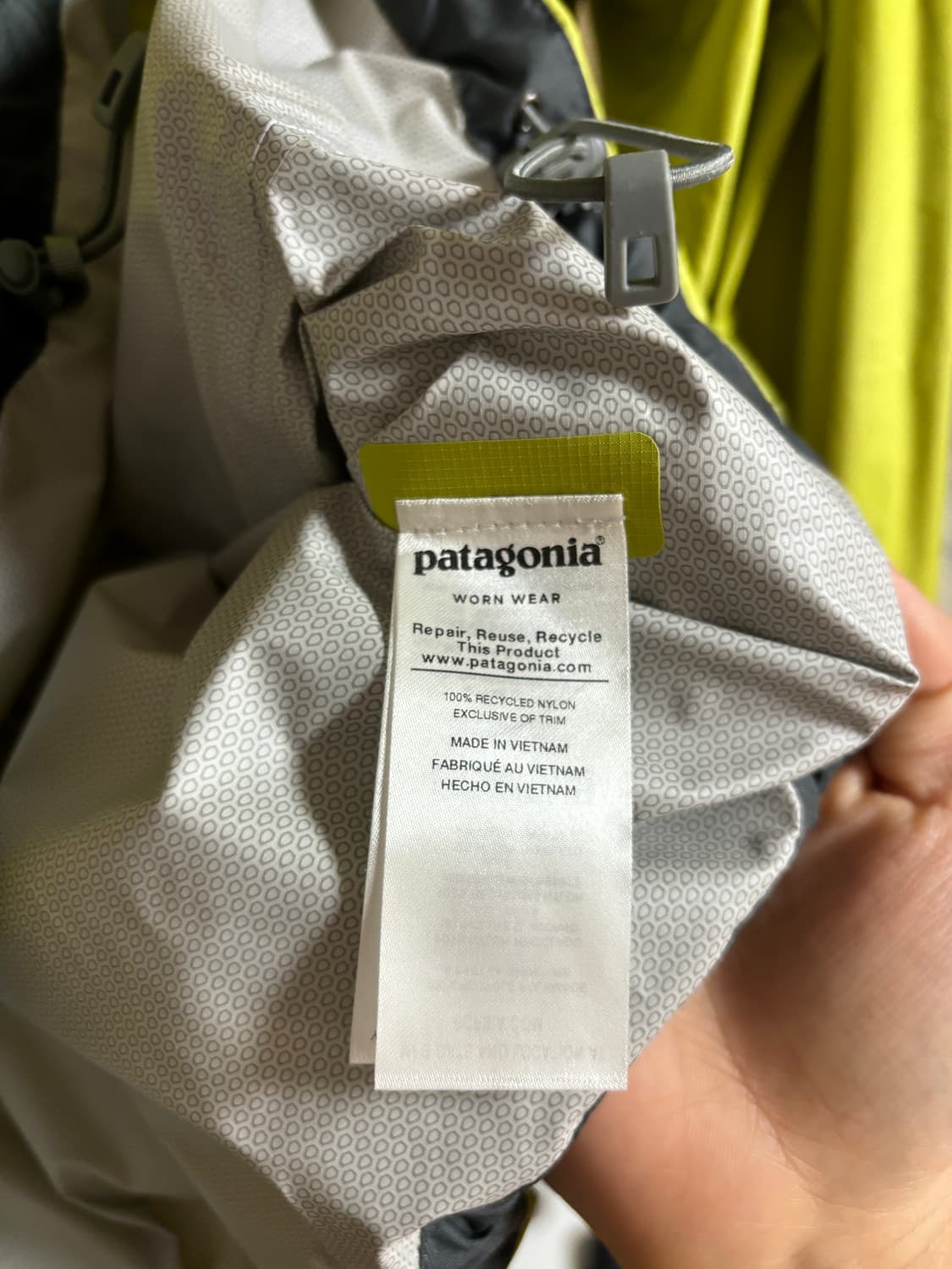 파타고니아 토렌쉘 M 라임 상품이미지4