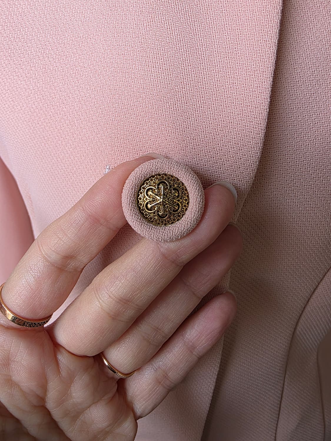 핑크코랄 셋업 상품이미지3