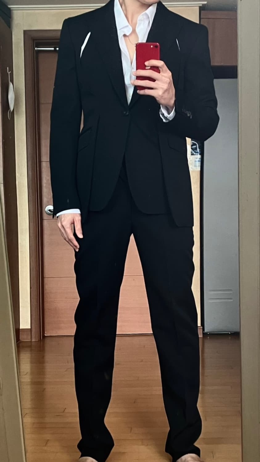 알렉산더 맥퀸 컷아웃 하네스 수트 상품이미지1