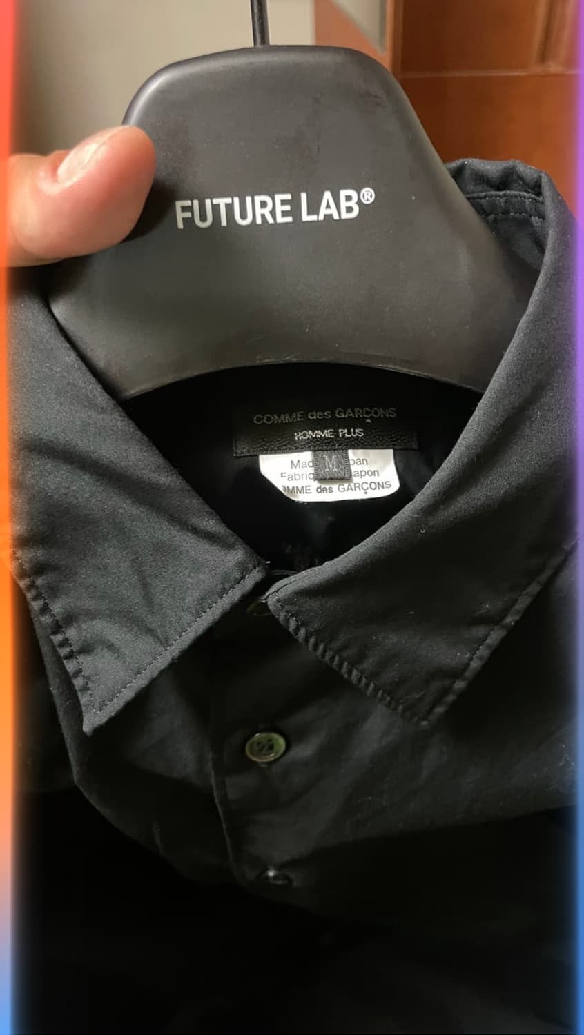 꼼데가르송 옴므 플러스 23aw 비대칭 다트 셔츠 m 상품이미지4