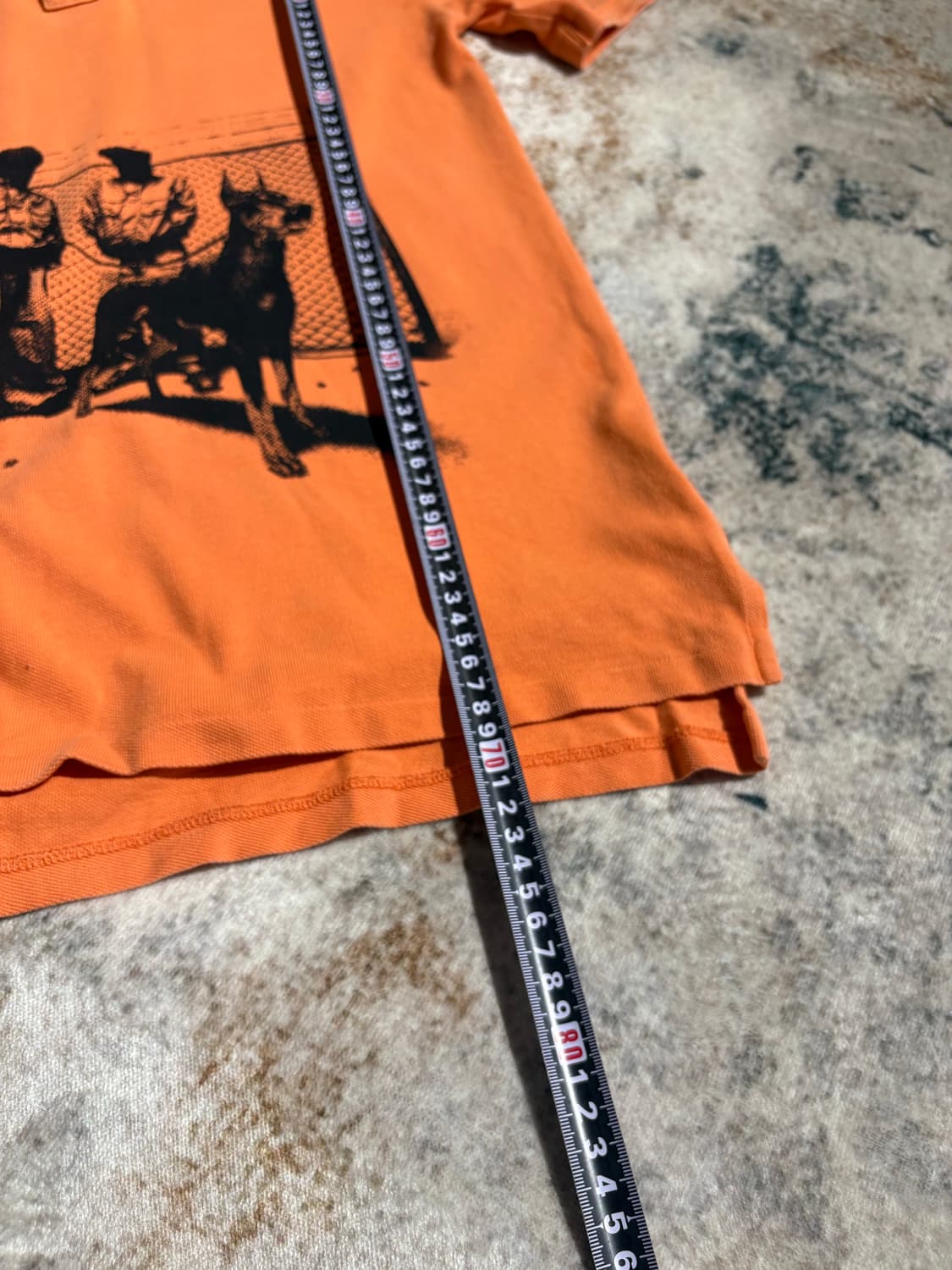 폴로 랄프로렌 오렌지 커스텀 반팔 카라 티셔츠 상품이미지5