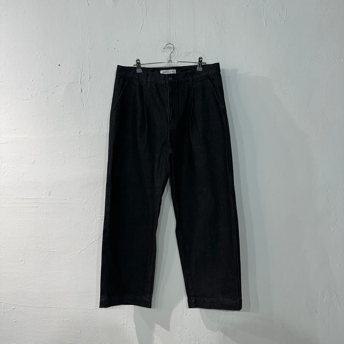 비슬로우 데님 흑청바지 34 상품이미지1