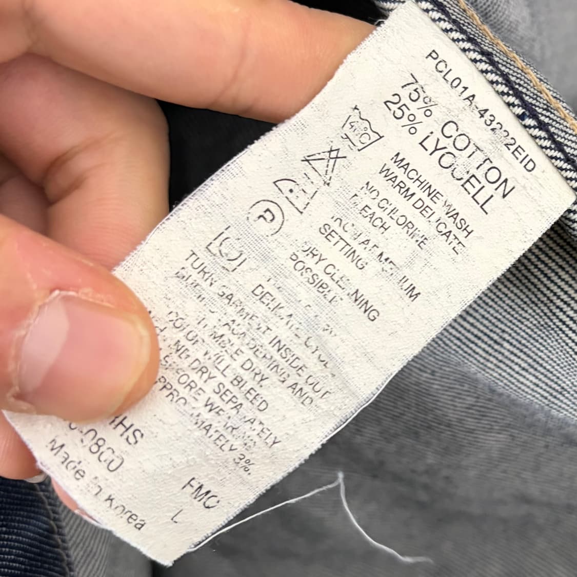 리바이스 엔지니어드 코팅 데님 트러커 자켓 상품이미지8