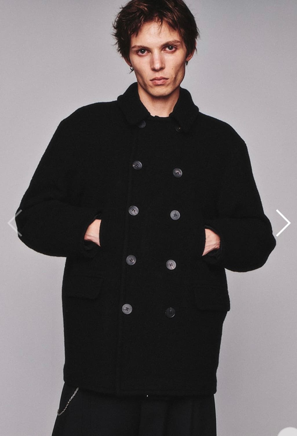 구매글)아트이프액츠 피코트 블랙 구매 원합니다! 상품이미지1