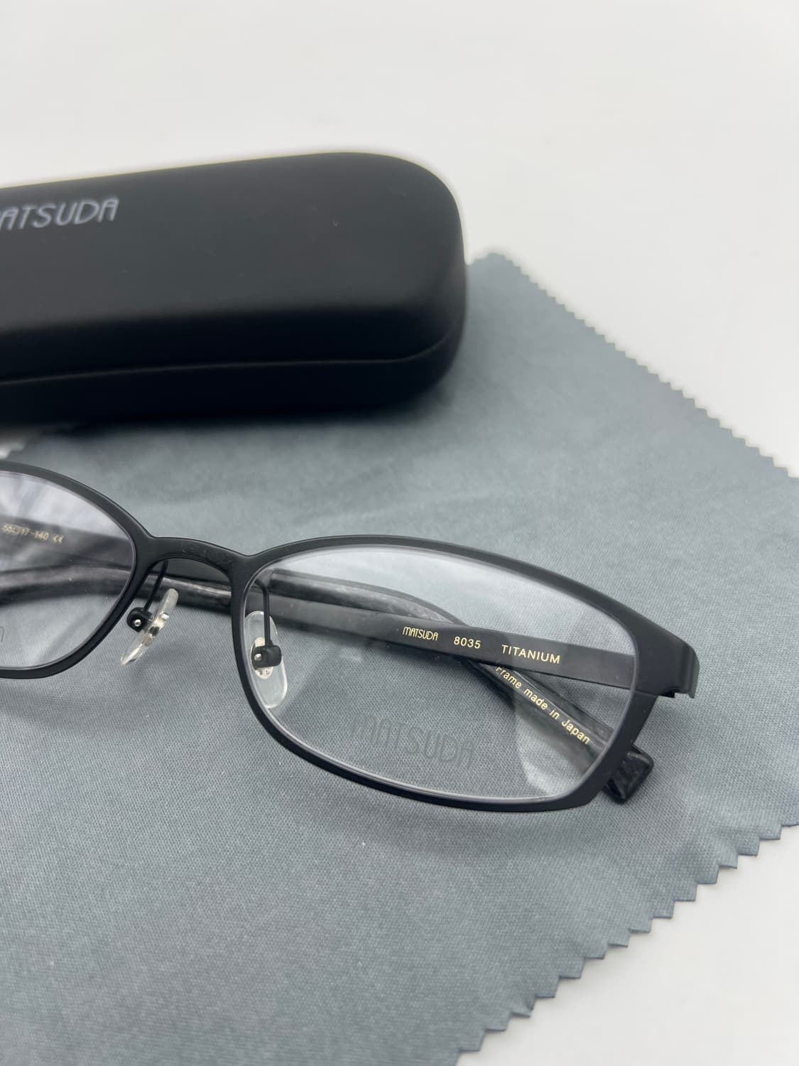 마쯔다 MATSUDA 메탈 스퀘어 안경 8035 상품이미지2