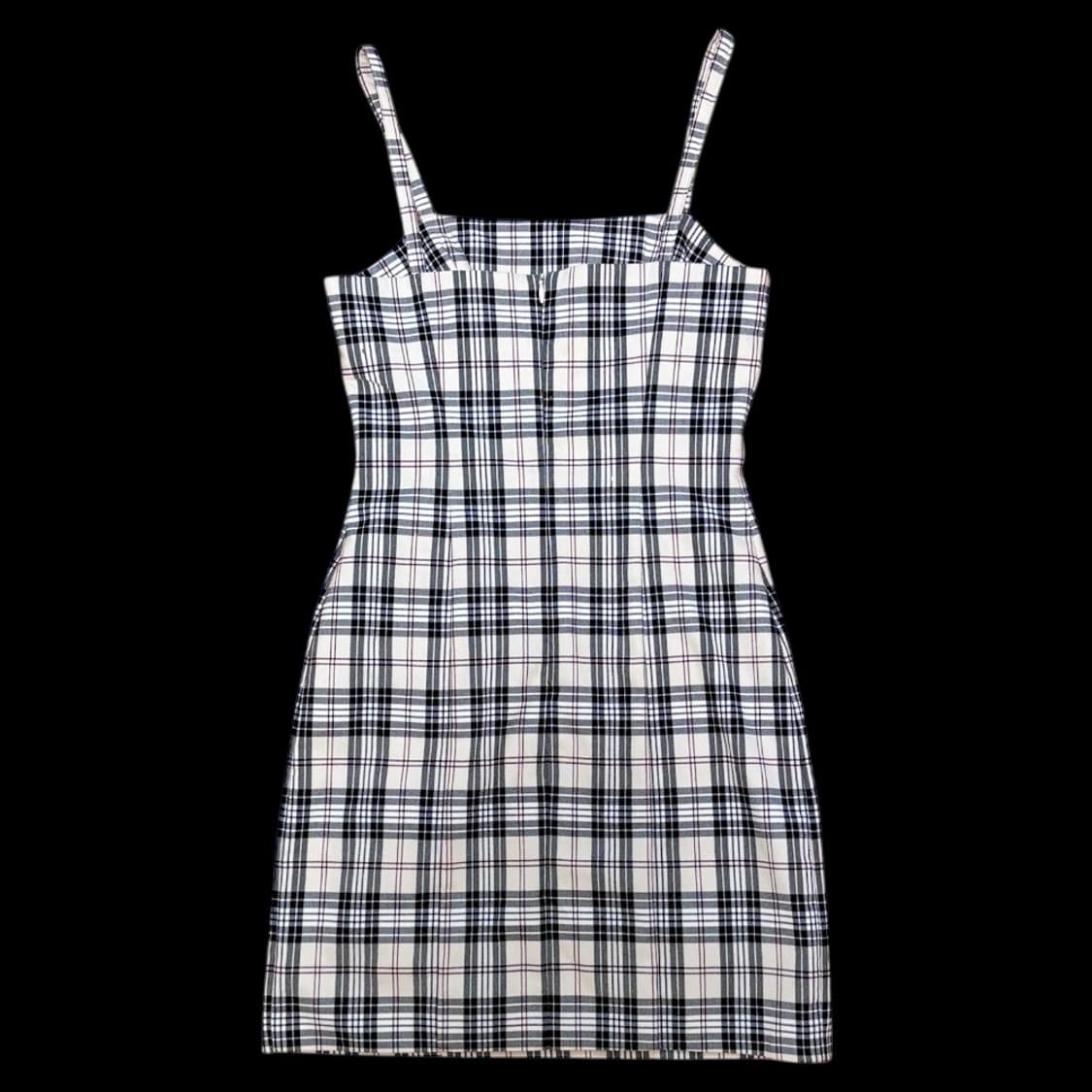 [무배] 믹스엑스믹스 하트클럽 체크 뷔스티에 원피스 상품이미지5