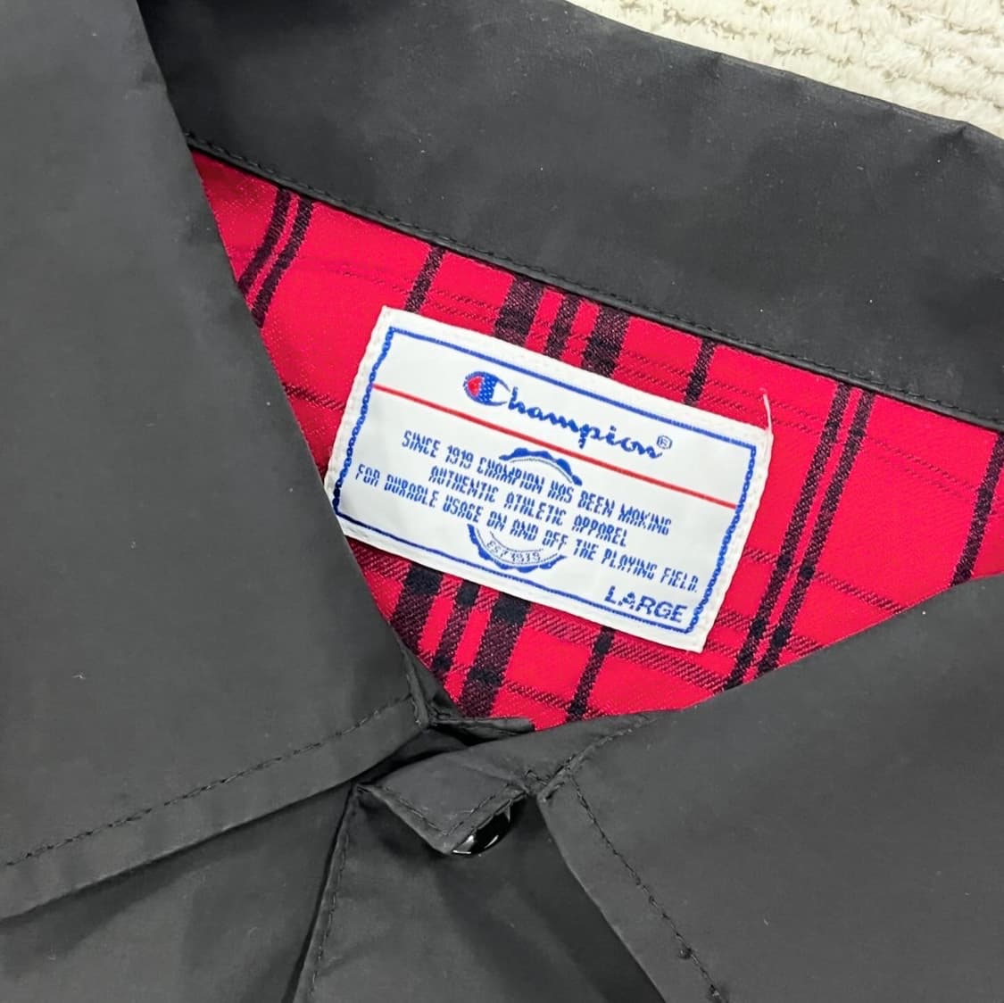 재팬 챔피온 15FW 블랙 브루클린 코치 자켓 상품이미지6