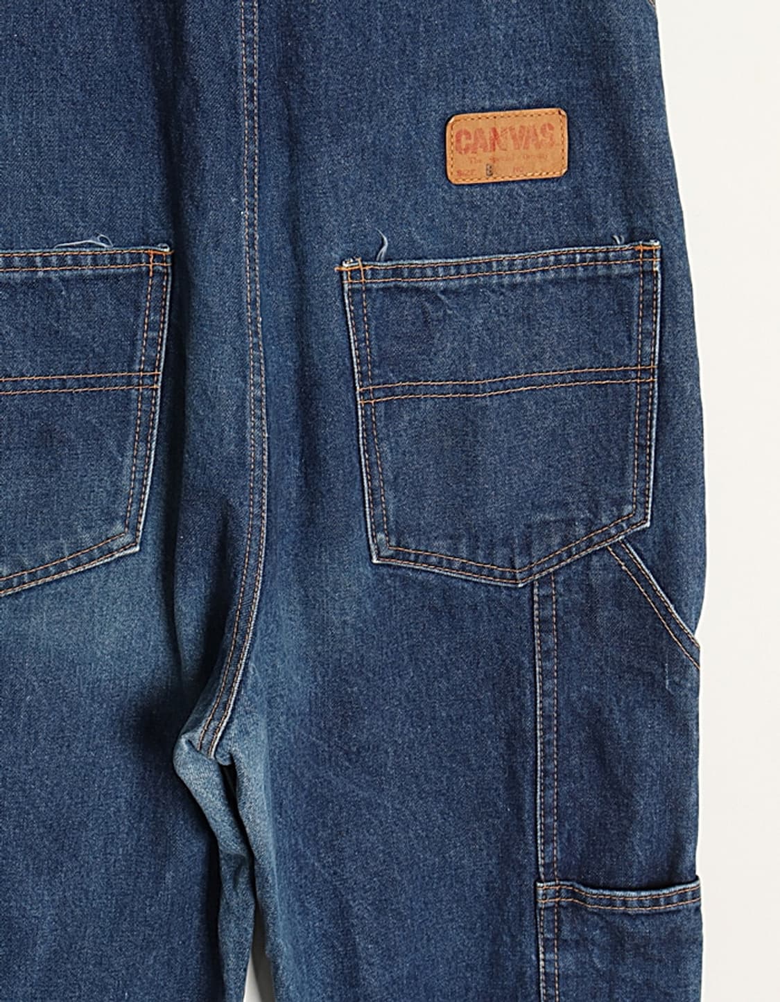 80's CANVAS Denim Overall [M] 상품이미지8