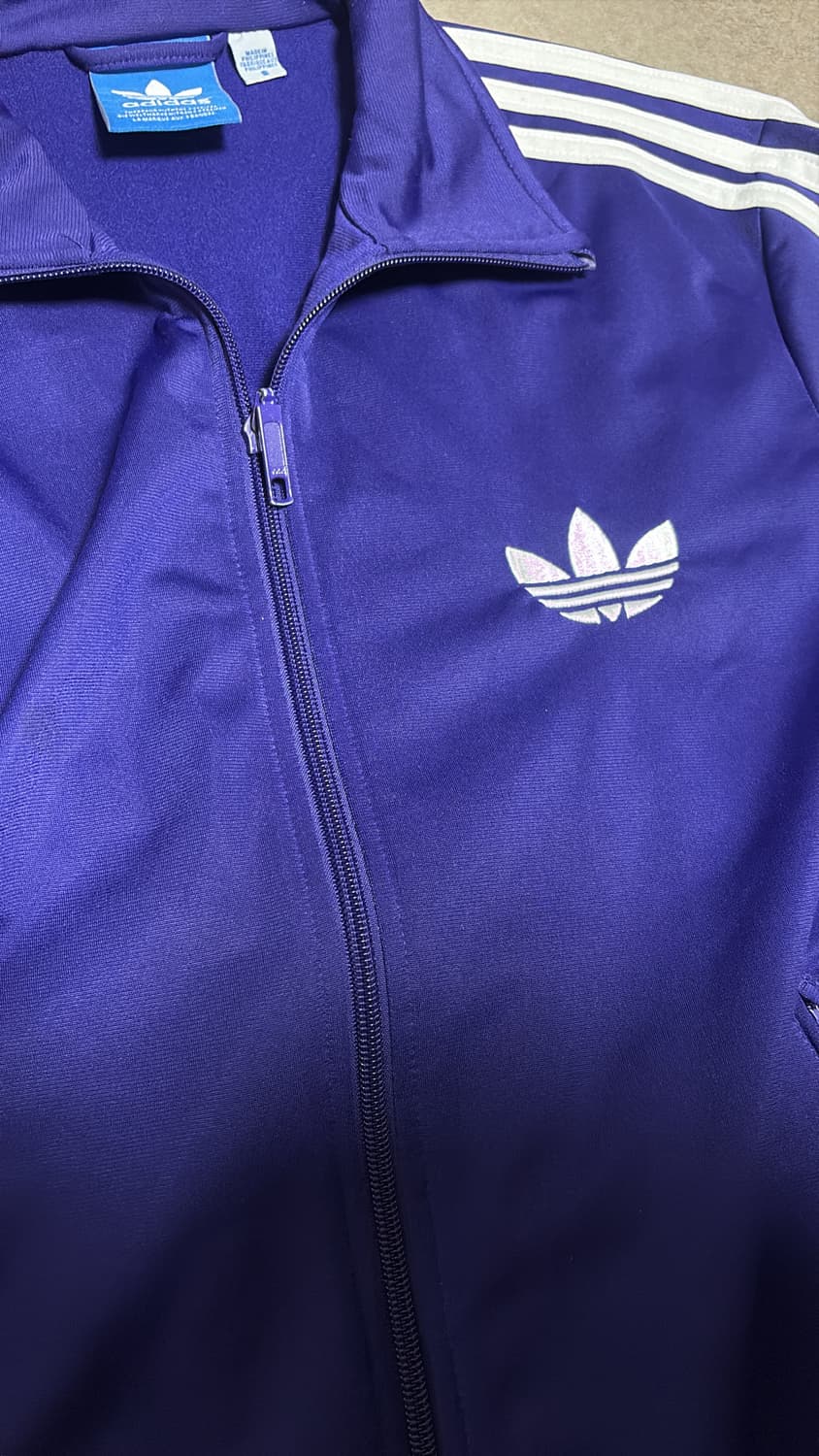 아디다스 구파 파이어버드 보라색 져지 트랙탑 상품이미지1