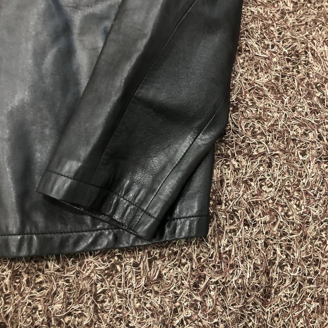 빈티지 양가죽 집업 레더 가죽 자켓 상품이미지3