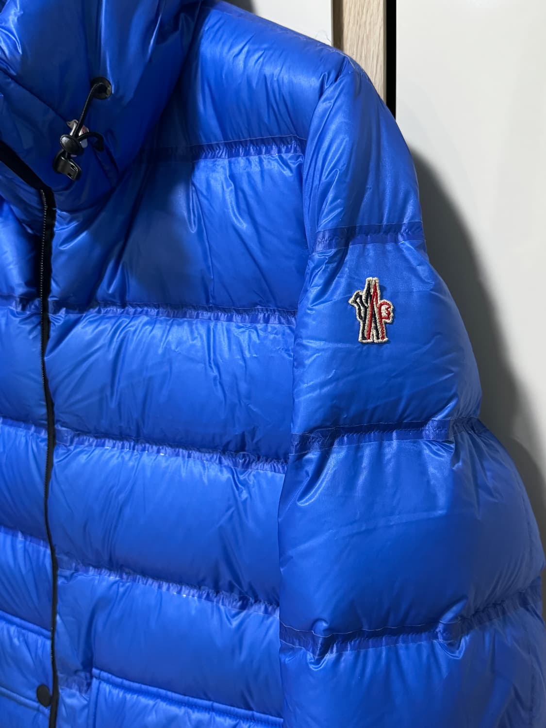 몽클레르 (글레노블 스키 라인) 블루 남성 패딩 자켓 몽클레어 상품이미지4