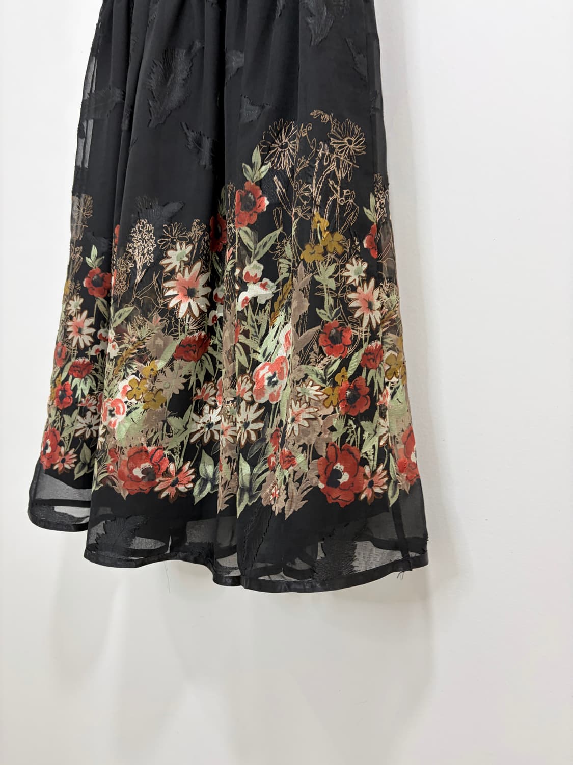 엑시즈팜 리본 꽃 스커트 치마 상품이미지6