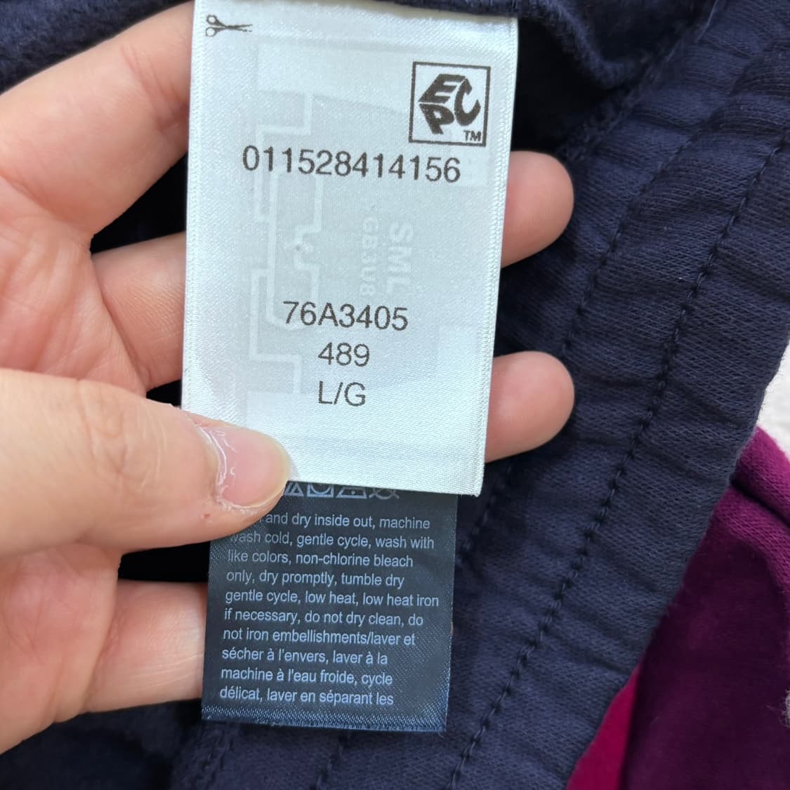 L 타미힐피거 빈티지 크롭 자켓 0423E 상품이미지3