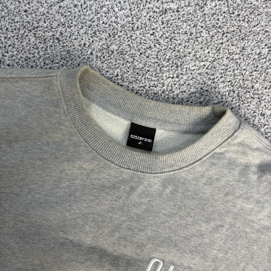 F 오아이오아이 맨투맨 긴팔티 0303J 상품이미지2
