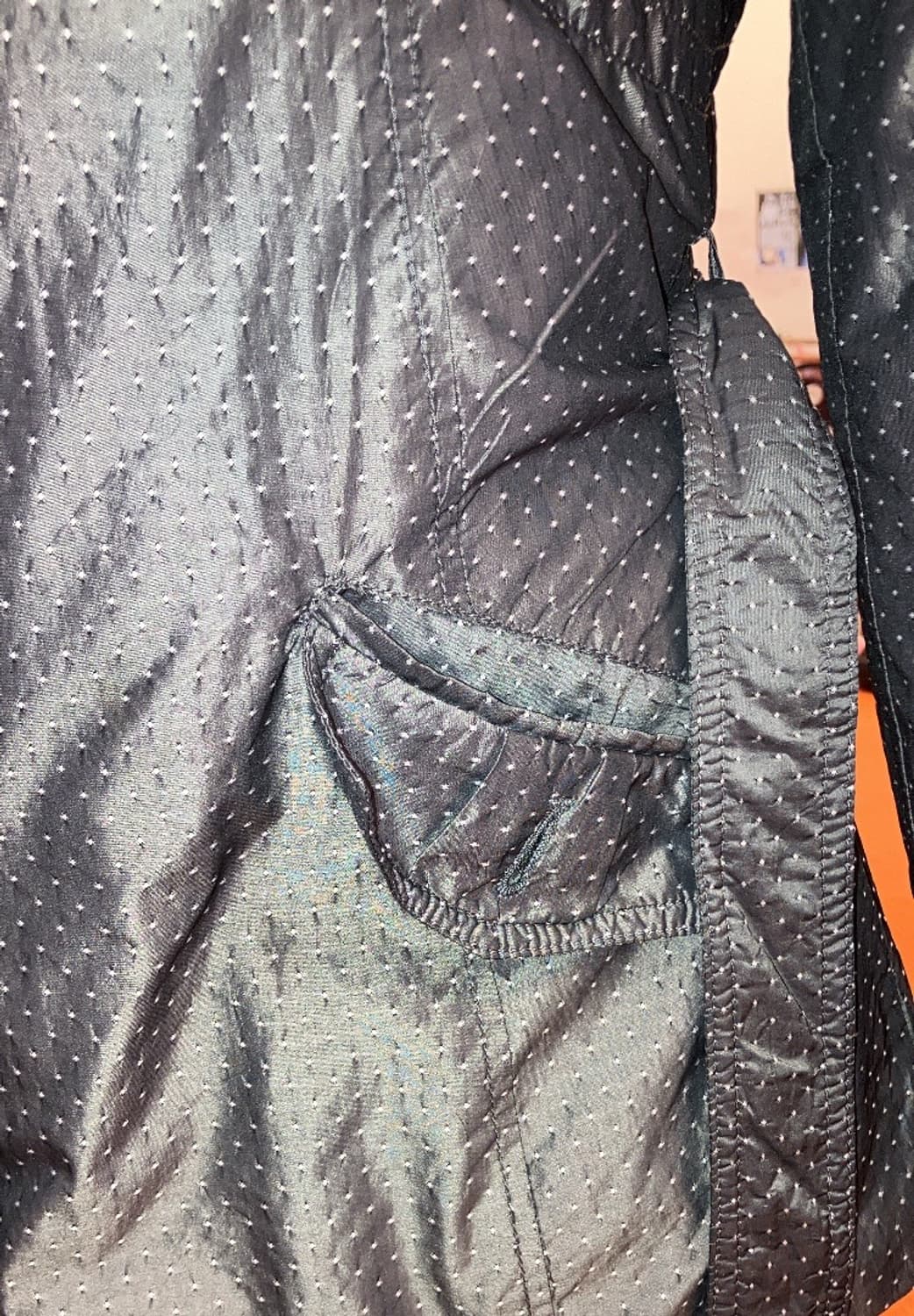 jpn 그레이 도트 패딩 상품이미지6