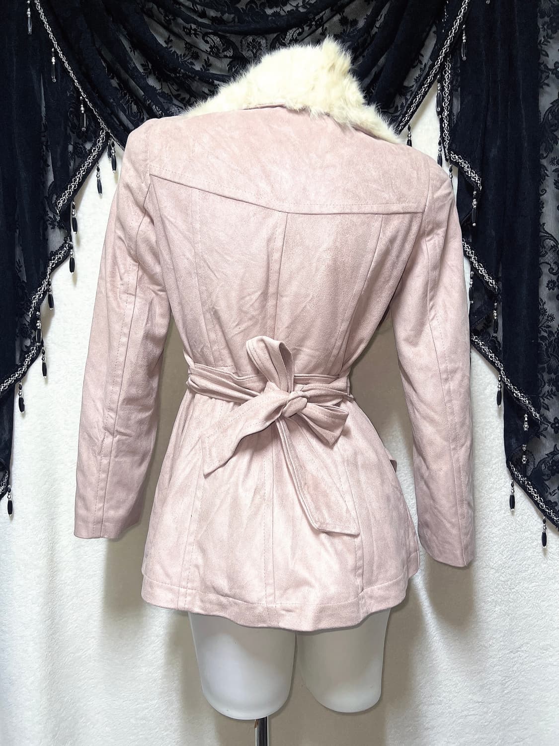 히메갸루 오네 로맨틱 로걀 인디핑크 퍼자켓 코트 윈터페어리 핀터 리즈리사 상품이미지7