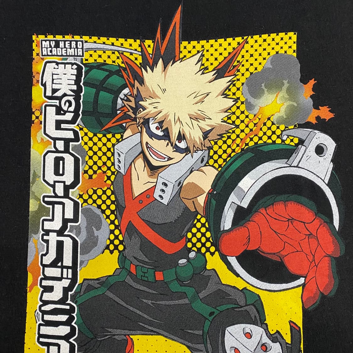 나히아 나의히어로아카데미아 오피셜 애니메이션 티셔츠 상품이미지4