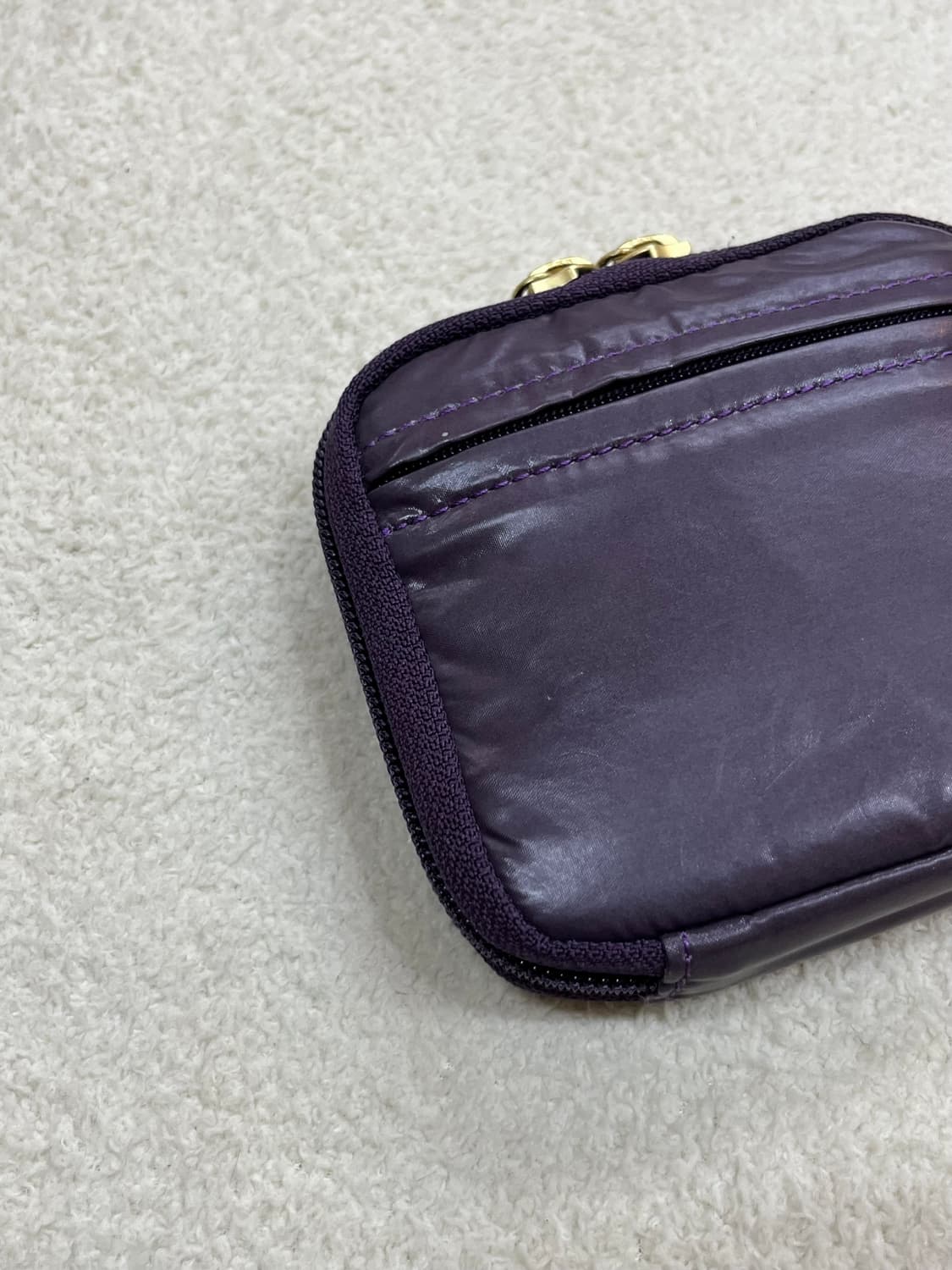 포터 도트 지갑 퍼플 상품이미지8