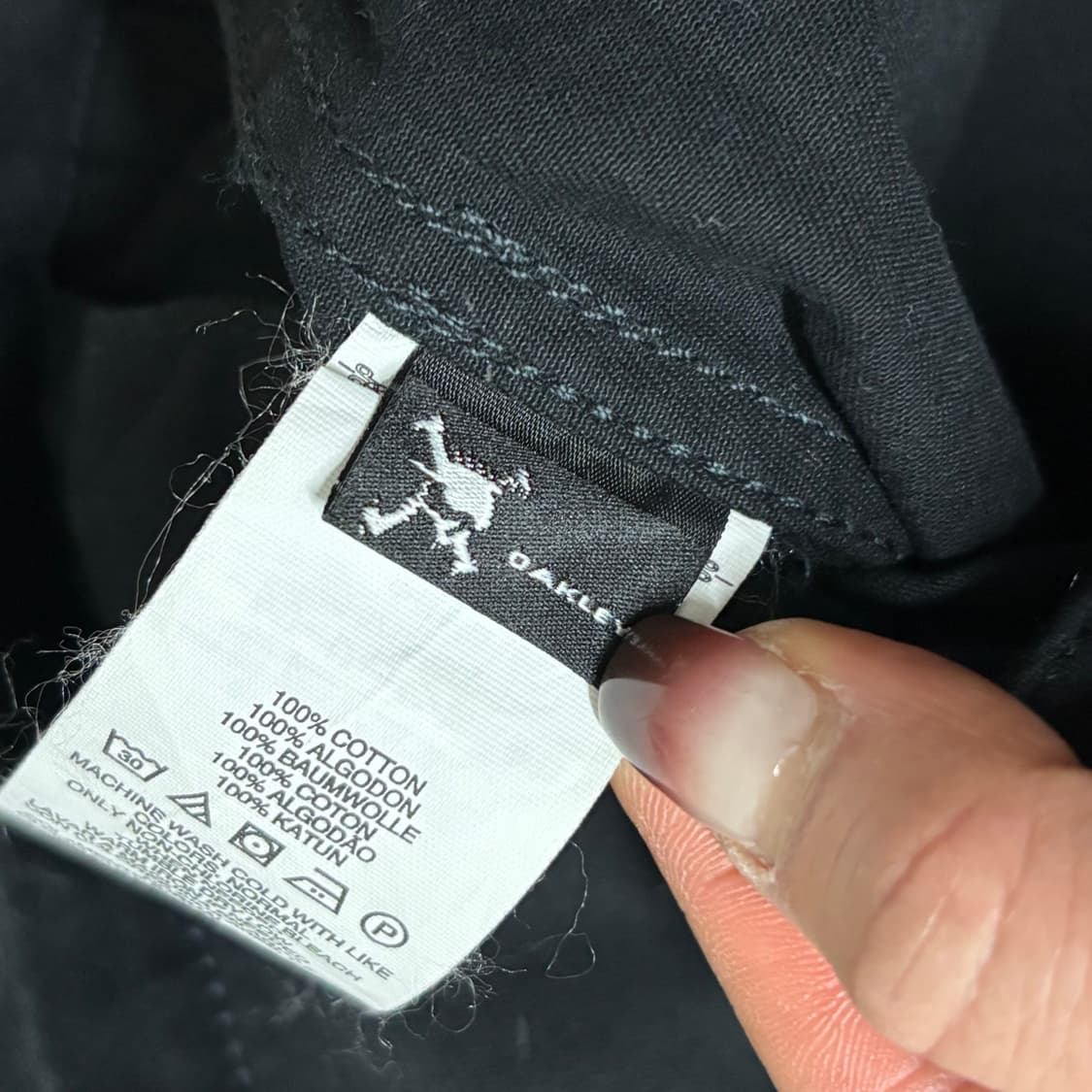 Oakley 오클리 블랙 코튼 트러커자켓 상품이미지5