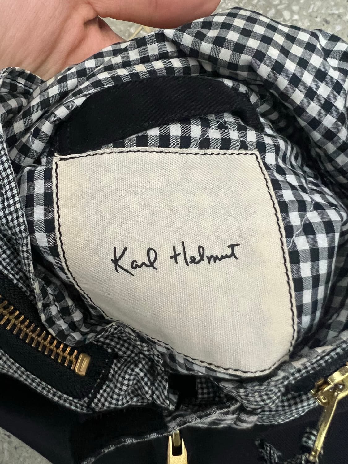 Karl Helmut Patch Bomber Jacket 상품이미지9