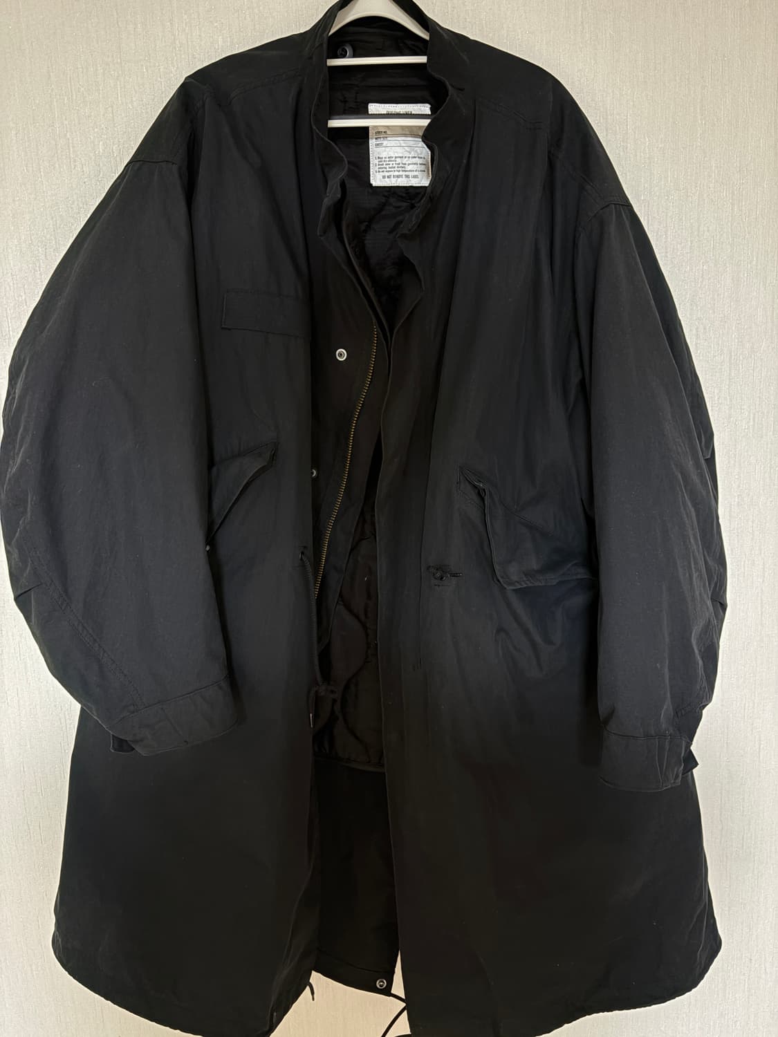 프릭스스토어 M65 파카 블랙 상품이미지2