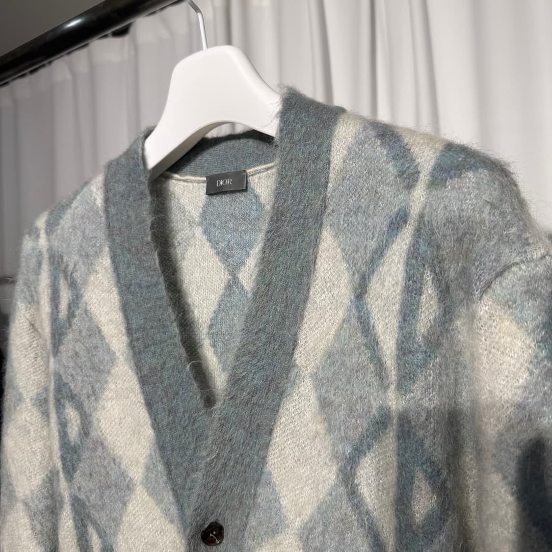 (105) 디올 CD 다이아몬드 모헤어 가디건 상품이미지4