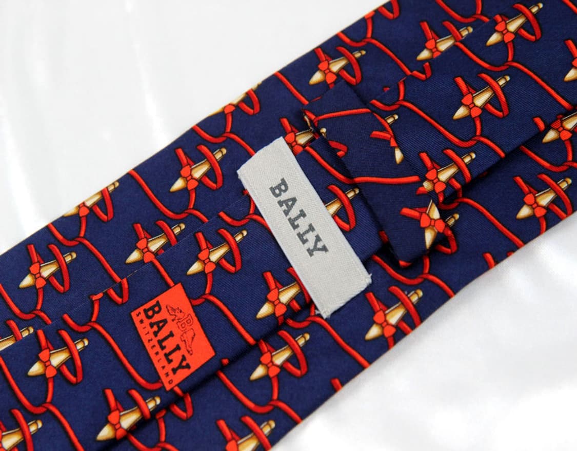 발리 9.7cm A+등급 스위스 남자 명품 넥타이 BALLY 상품이미지3
