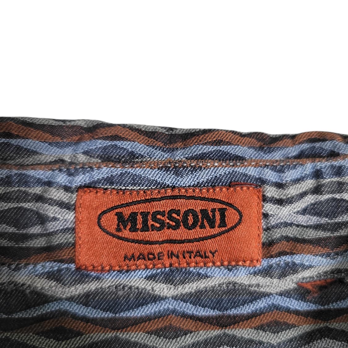 MISSONI 미쏘니 빈티지 패턴 셔츠 상품이미지2