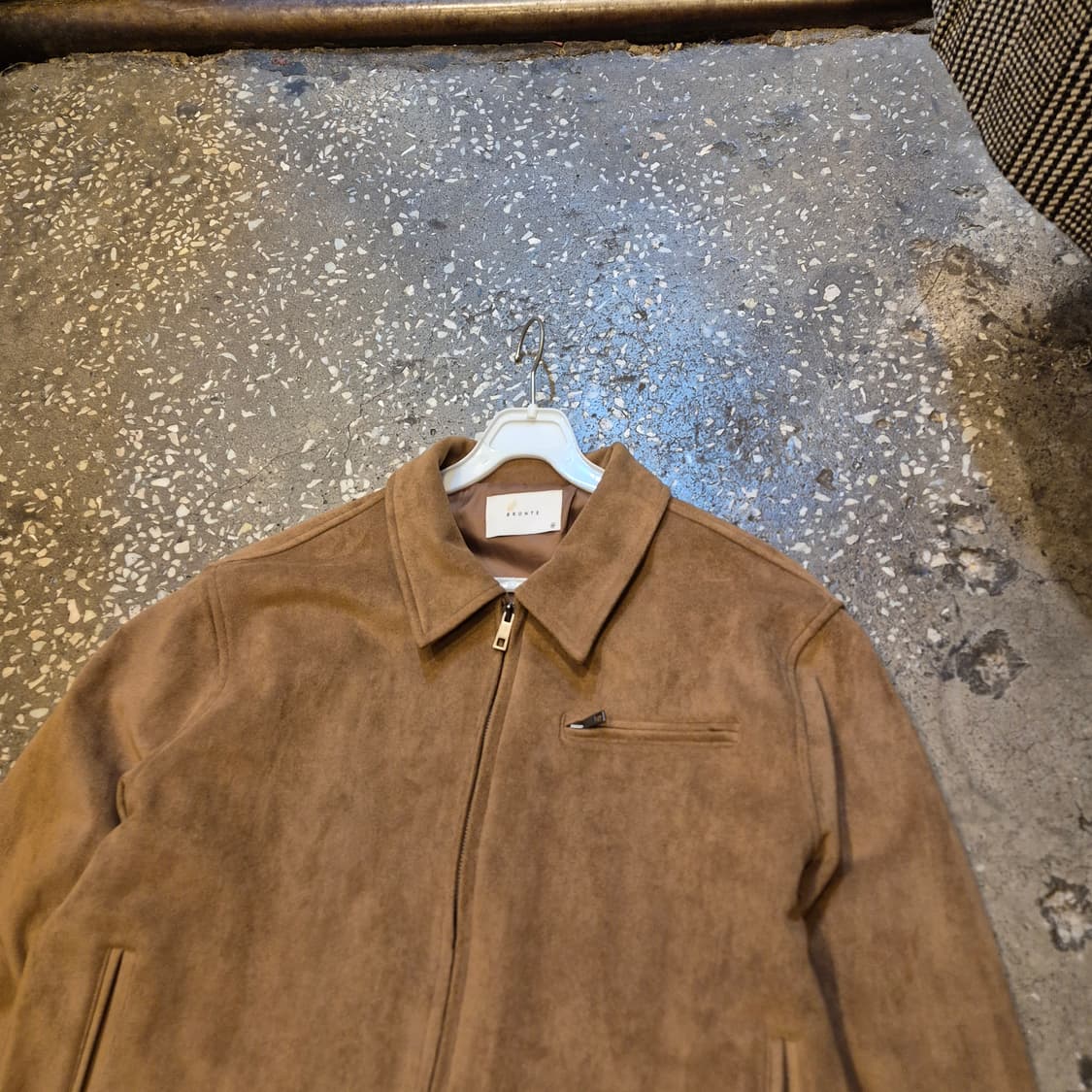 M 브라운 스웨이드 자켓 상품이미지5