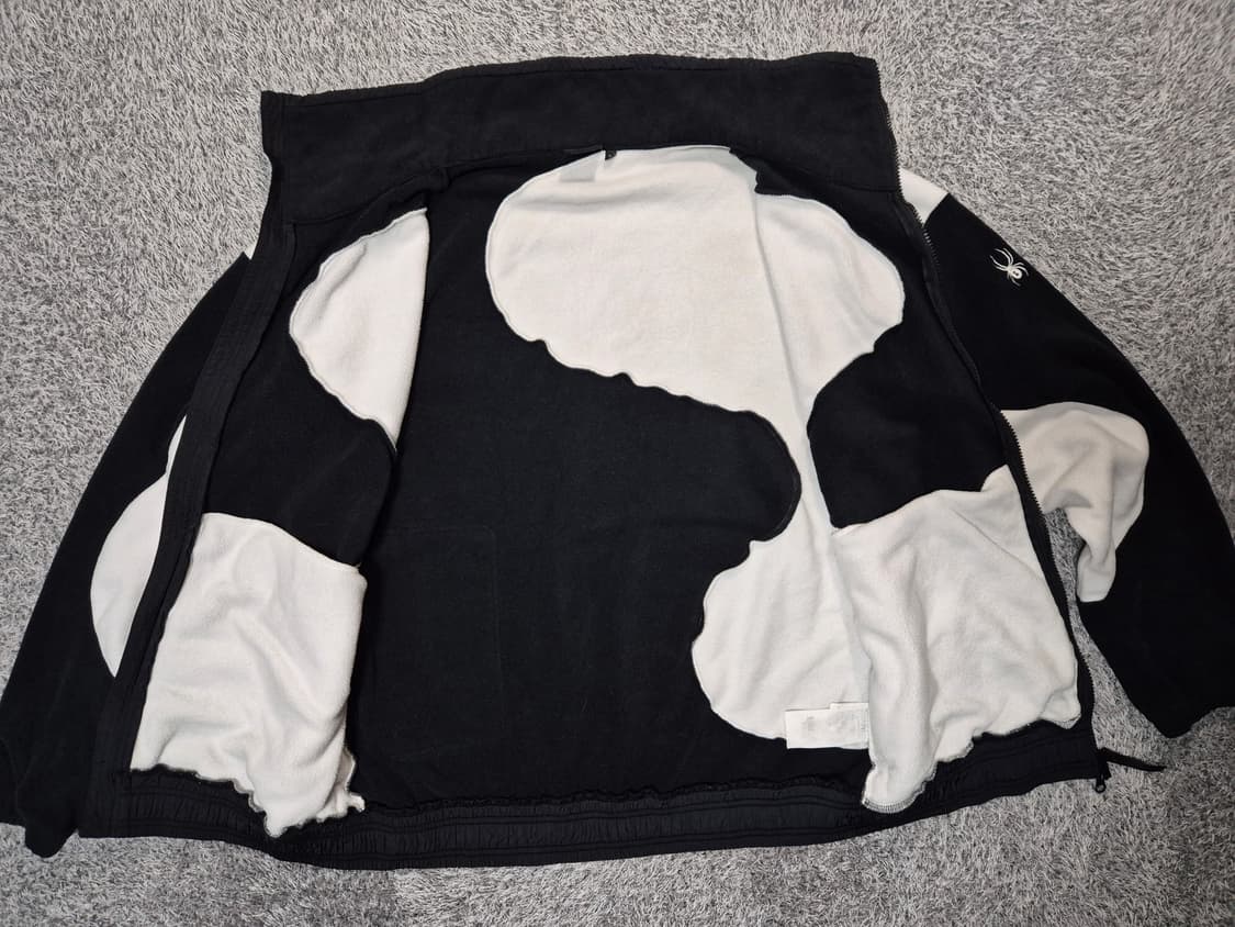 스파이더 남성 하이넥 플리스 자켓 XL 상품이미지7