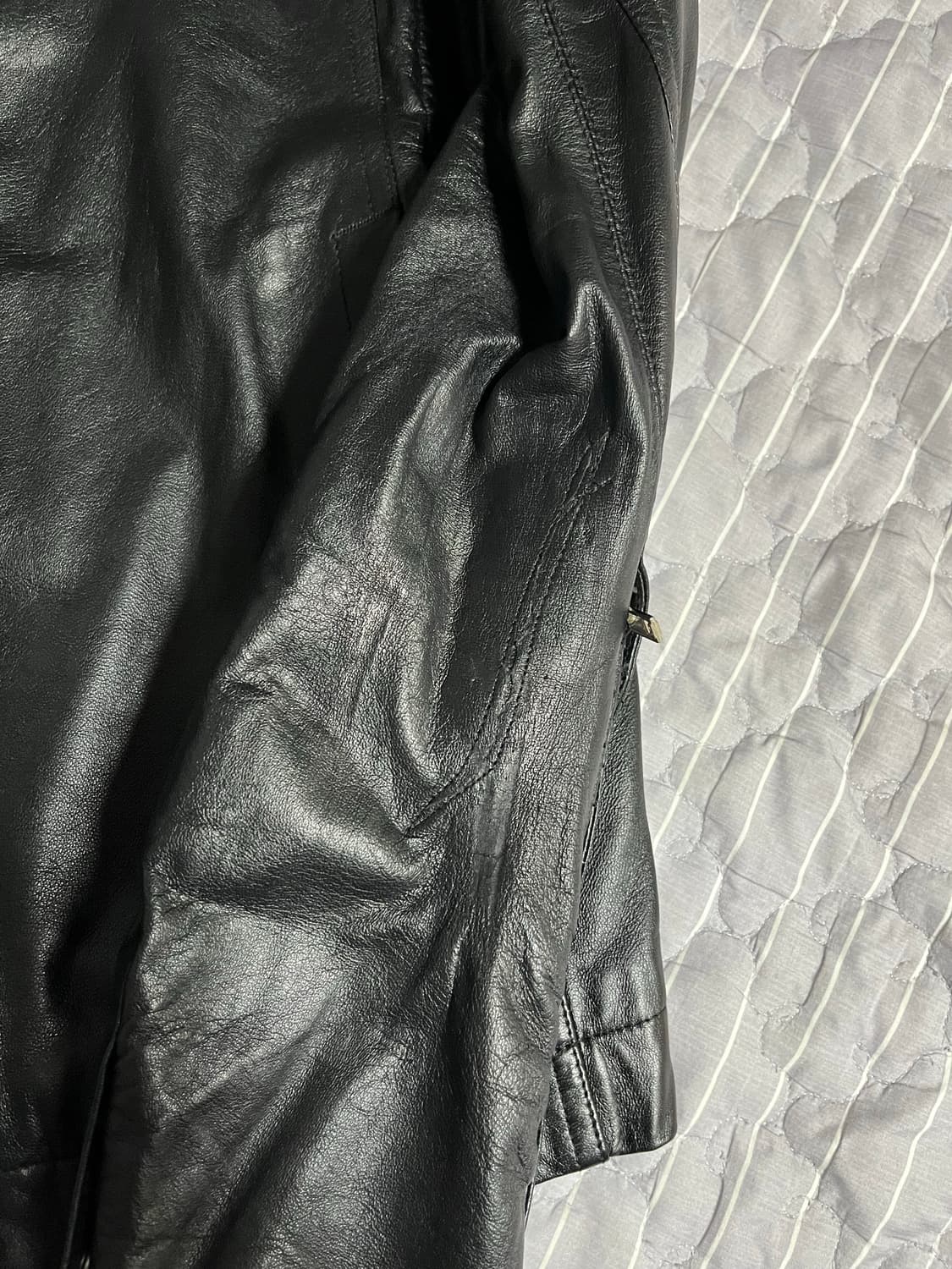 릭오웬스 몰리노 레더 자켓 양가죽 상품이미지3