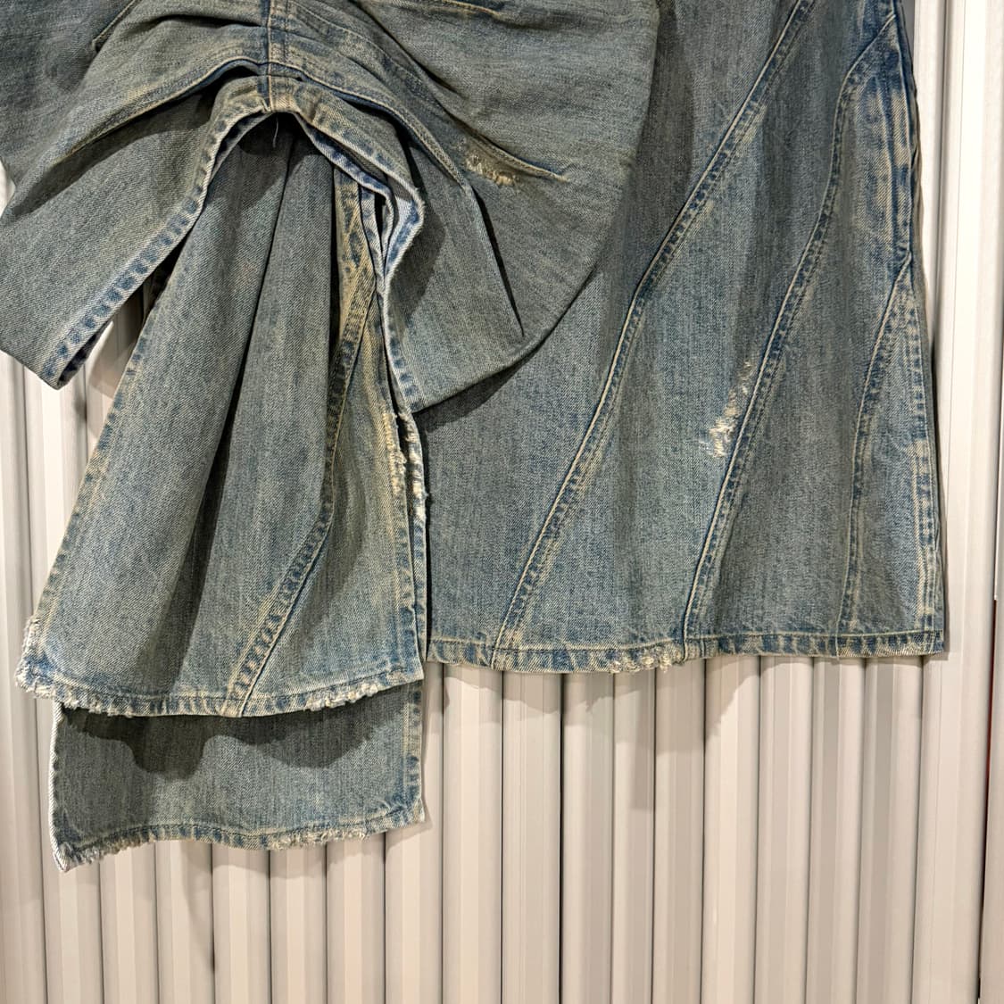 miumiu denim skirt 상품이미지4