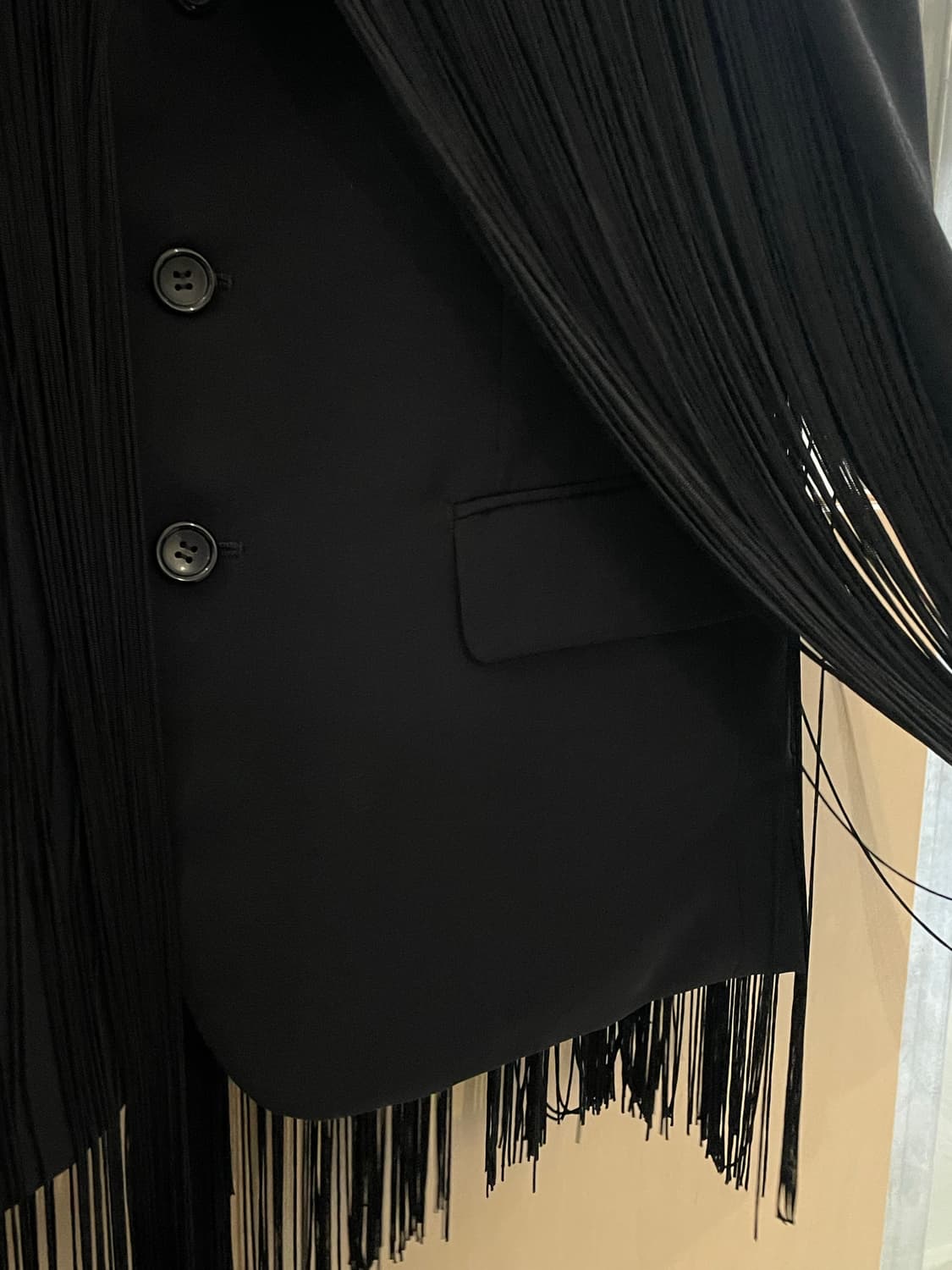 꼼데가르송 2021 프린지 자켓 상품이미지5