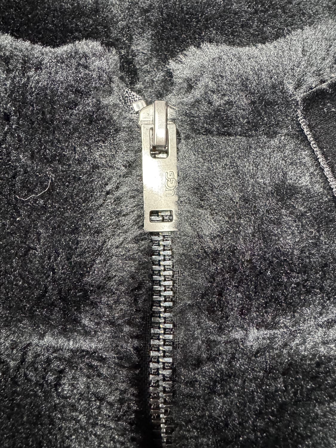 어그 UGG KAILANI 쉐르파 퍼 후디 블랙 S 상품이미지4