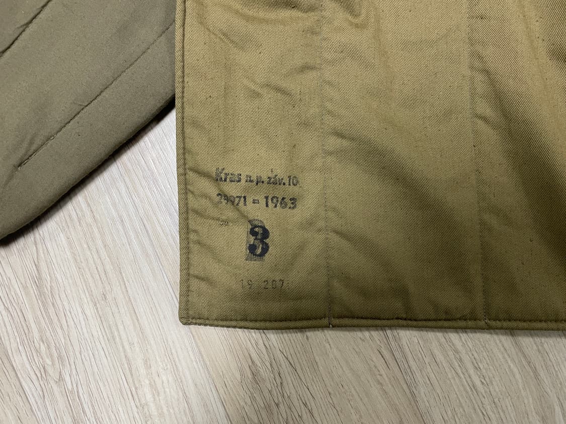 105~110) 60's 체코군 M60 라이너 자켓(민트급)RRL&LVC 상품이미지5