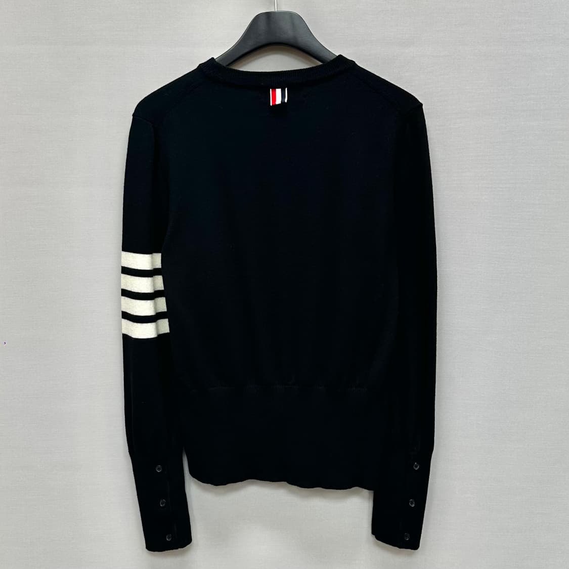 톰브라운 인타르시아 사선완장 울 니트 ( 2 ) 상품이미지4