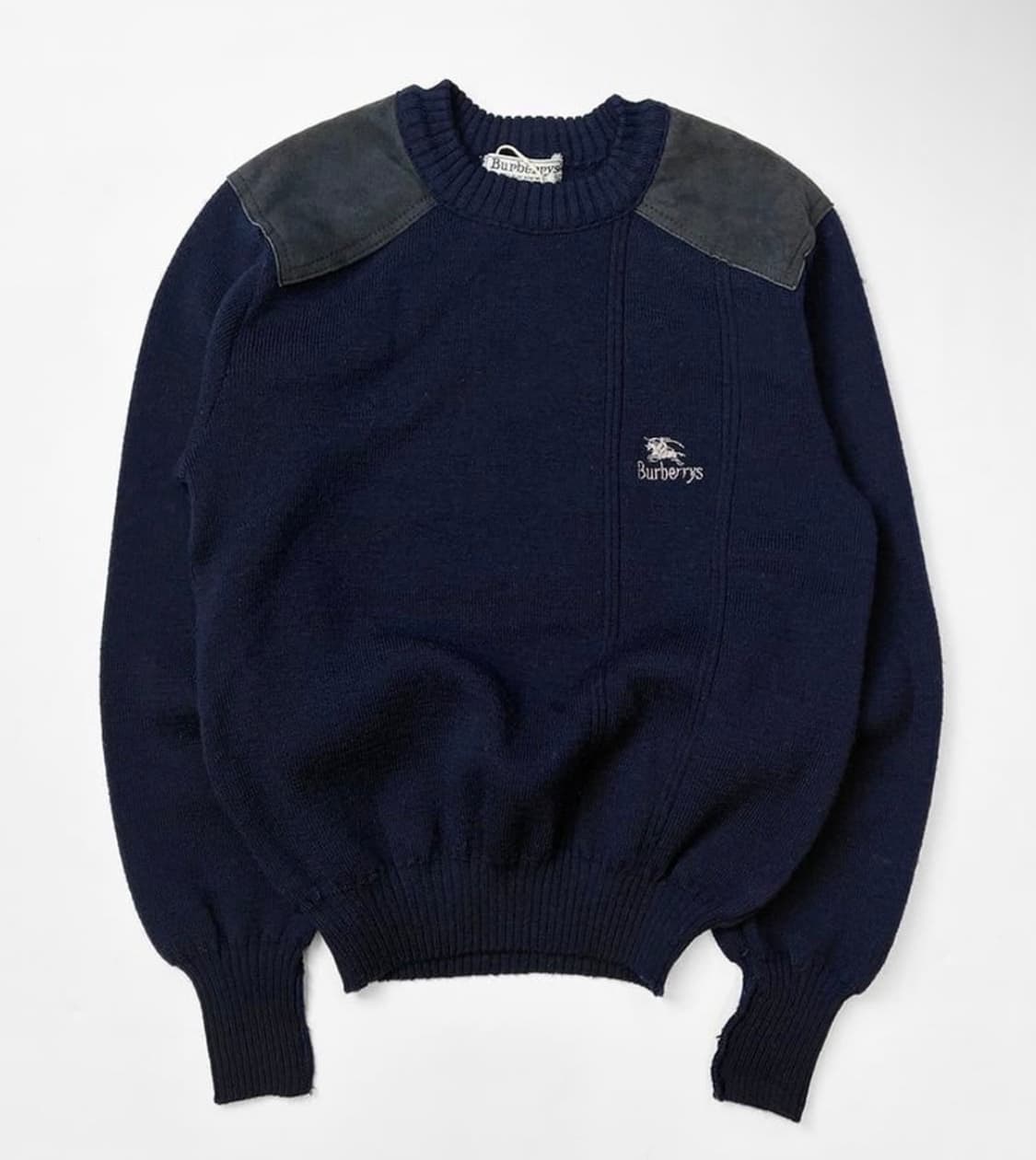 버버리 90s 코만도 헤리티지 울 니트 M 상품이미지1