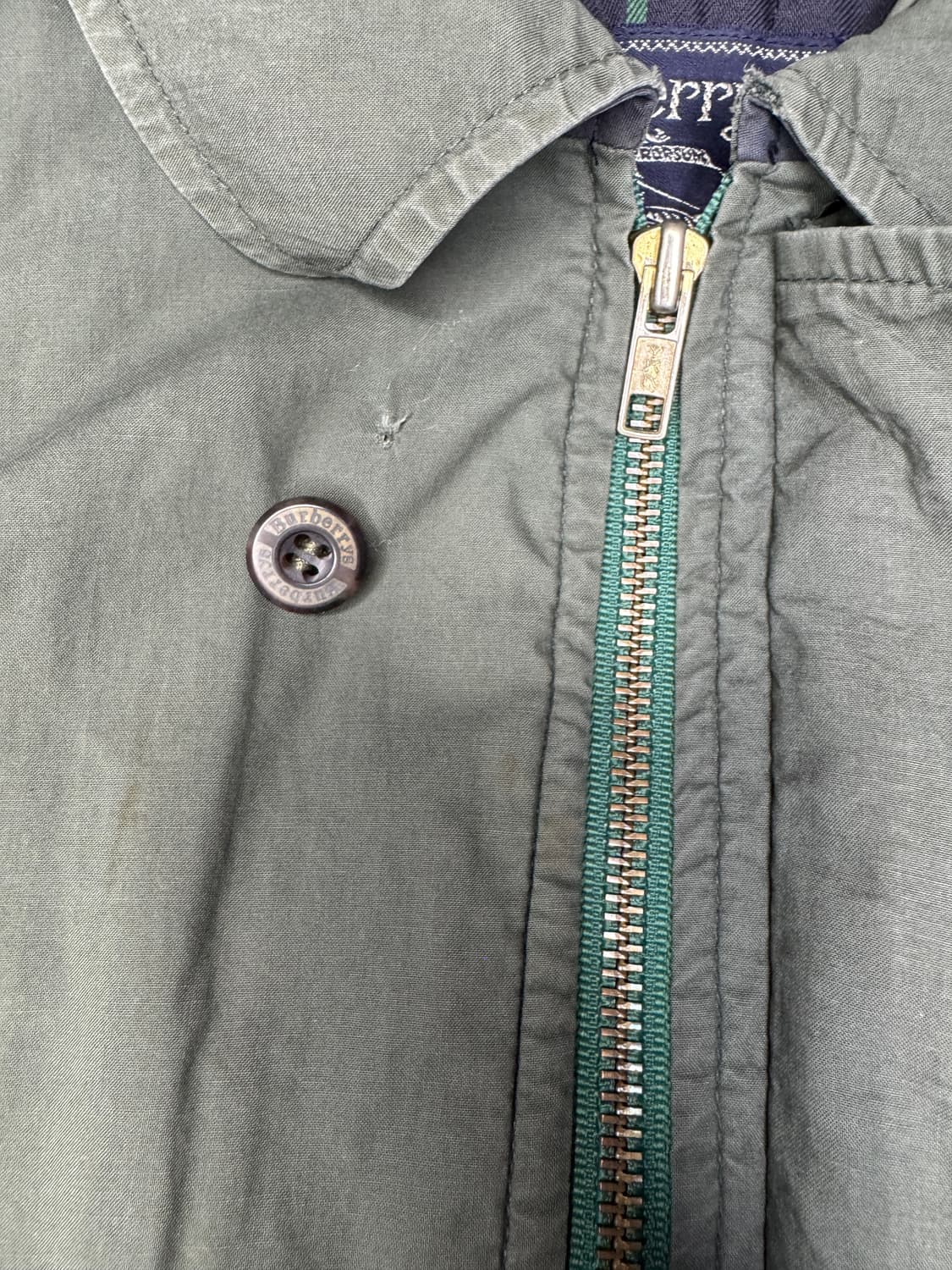 빈티지 90s 버버리 Burberrys 봄버 자켓 XL 상품이미지5