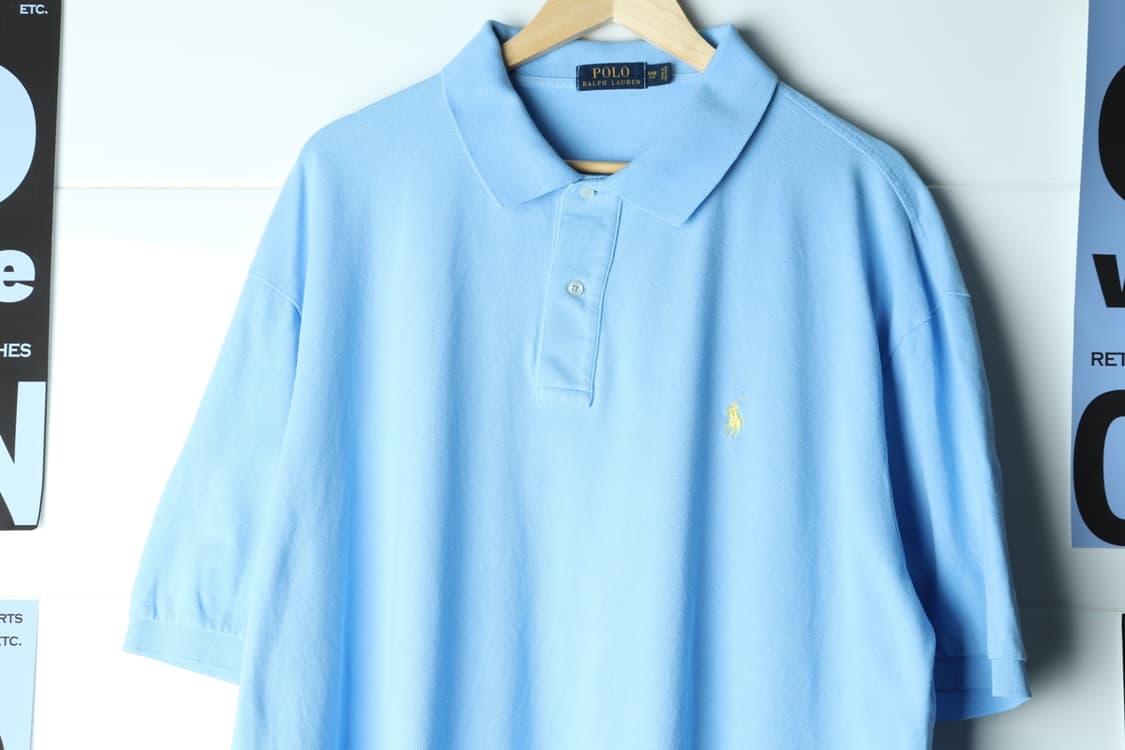 (2XL-4XL) 폴로 랄프로렌 반팔 카라 티셔츠 USA-H3H33973 상품이미지3