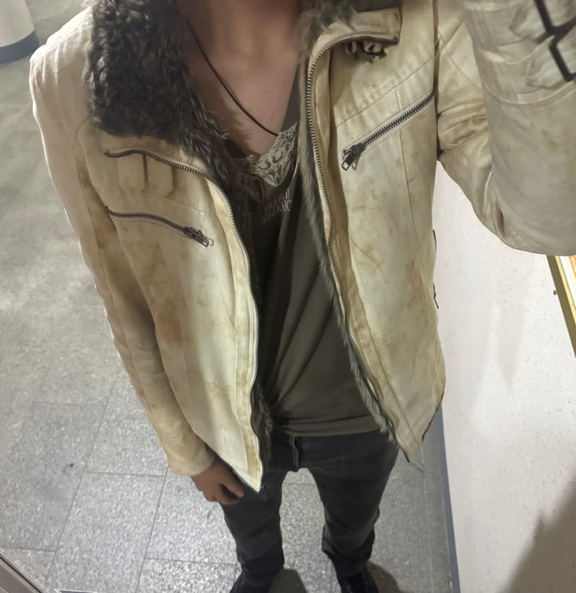 SCHLÜSSEL Ivory bleaching pattern fur 상품이미지1