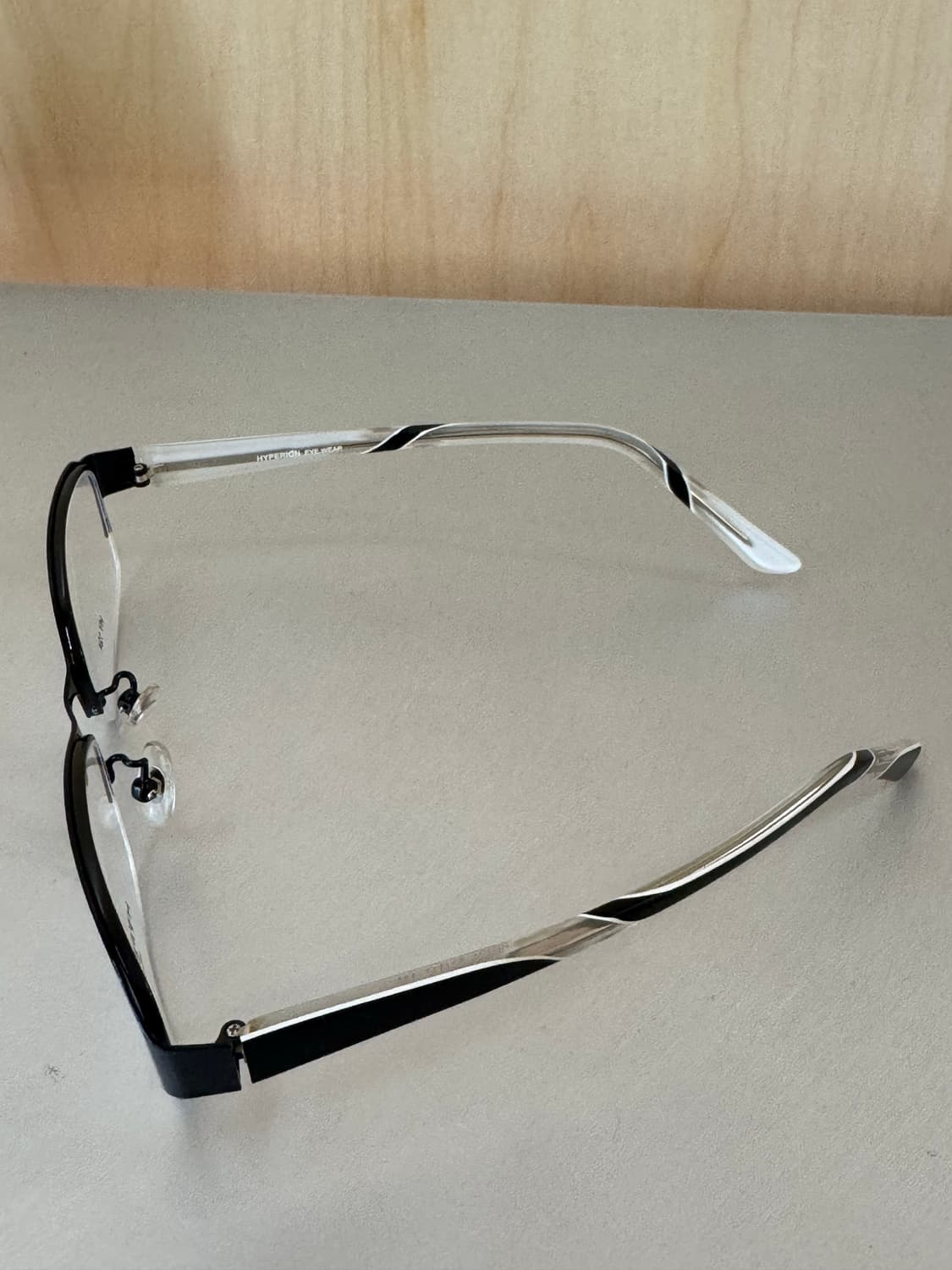 HYPERION HY 124 하프림 스퀘어 프레임 상품이미지2