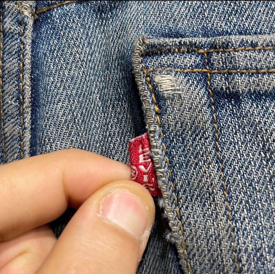 LVC데님 반바지 상품이미지5