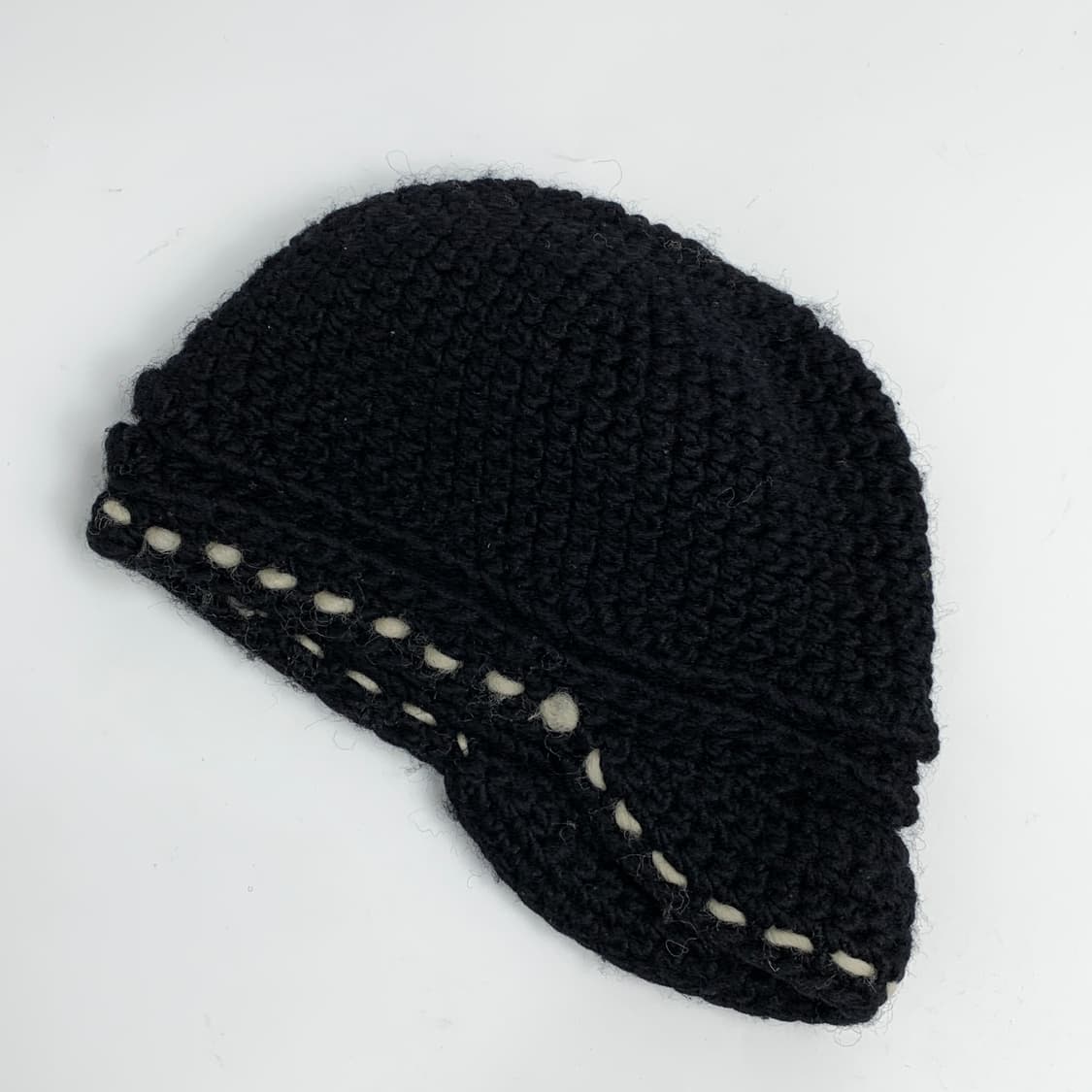 비비안웨스트우드 ORB 레더 장식 니트 캡 상품이미지9