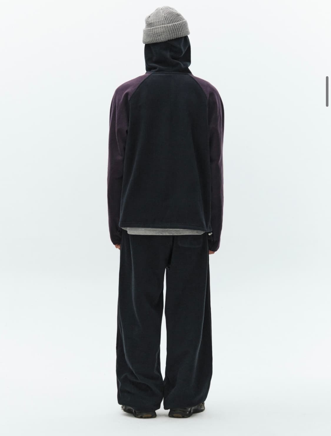 캑터스도넛마켓 Star Embroidery Fleece Hood Zip- 상품이미지3