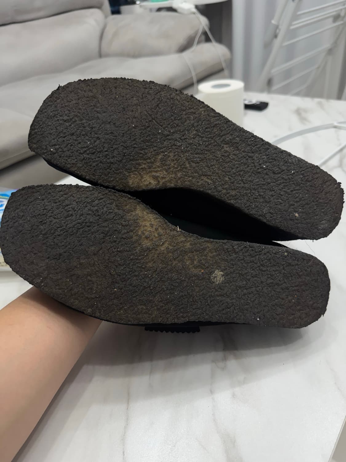 클락스 왈라비 블랙 265 상태 최상 상품이미지2